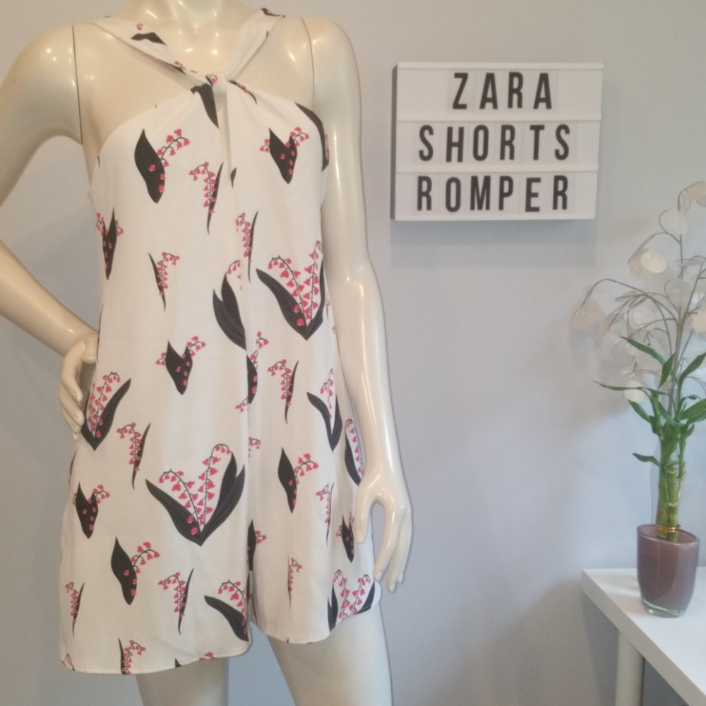 Zara Women's Shorts Romper